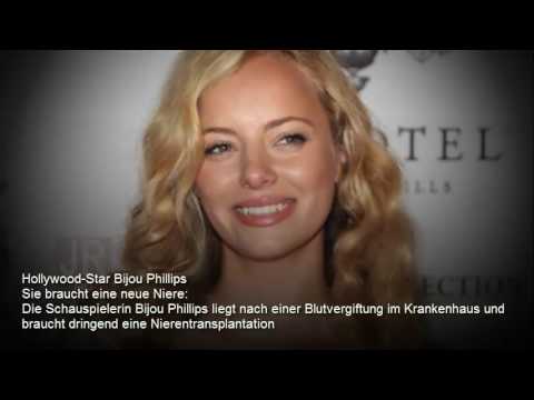 OMG!! Hollywood-Star Bijou Phillips Sie braucht eine neue Niere