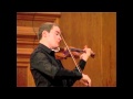 J. S. Bach: Partita for solo violin in d minor, 2nd mov.: Corrente (Kristóf Baráti)