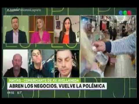 Telefe - Venta Ilegal - Entrevista a comerciantes de Once - Mención a FECOBA Telefe - Venta Ilegal - Entrevista a comerciantes de Once - Mención a FECOBA