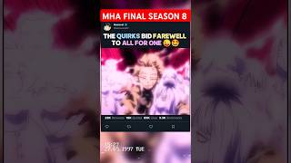 The Quirks Bid Farewell To All For One