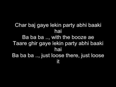 Char Baj Gaye - F.A.L.T.U - With Lyrics!