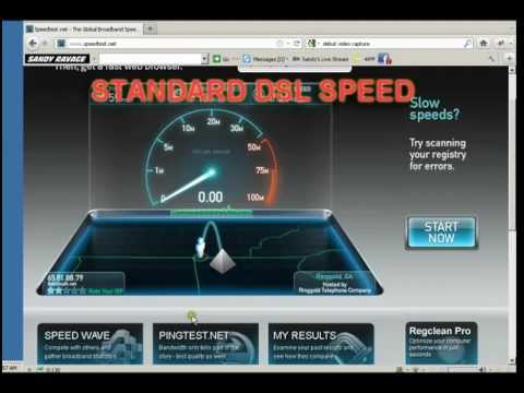 fibre optic download speed test