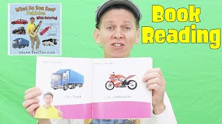 What Do You See? Vehicles | Book Reading | Dream English Kids