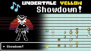 Showdown - Undertale Yellow Super Mario Paint Cover