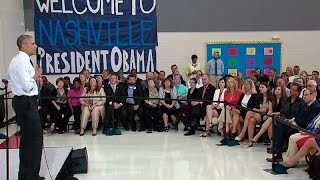 Obama Holds a Discussion on the Affordable Care Act