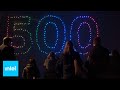 Intel's 500 Drone Light Show | Intel
