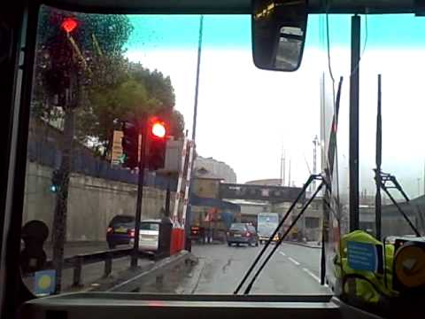 A Trip Through the Blackwall Tunnel (Southbound) on London Bus Route 108