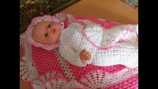 Вязание крючком все для новорожденных 524 Вязание крючком все для новорожденных 58