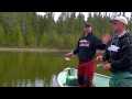 Ontario Pike at "Bay of Pigs" Pasha Lake Cabins-- "In-Depth Outdoors" TV 2013