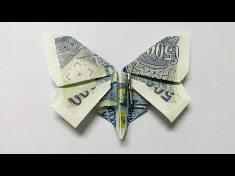 Origami: Xếp hình con bướm 1 (Fold the Butterfly)