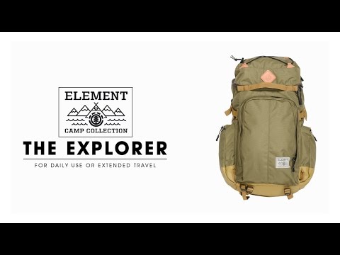 The Explorer - Element Camp Collection Backpack