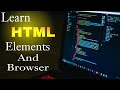 learn html - #01 - Elements And Browser