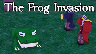 Frog Invasion Frog Update Cutscene In 99 Nights In The Forest