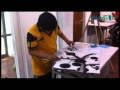 Participan estudiantes de secundaria en concurso de pintura
