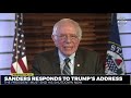 Bernie Sanders responds to Trump's national address