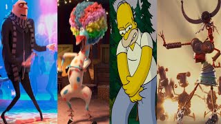 1 Second From 46 Animated Movies