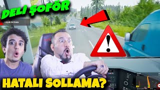 Hatali Sollama Kaza Geli̇yorum Dedi̇ Kesti̇rmeden Stuttgart Garina Geldi̇k Fernbus Otobüs Si̇mülatörü