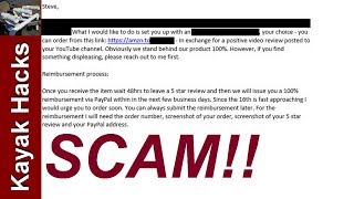 Exposed!! Fake Fishing Gear Reviews - Email Proof!!!