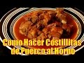 Como Preparar Costillitas de Puerco al Horno