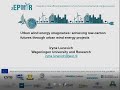 2021 H2020 Zephyr ESR 10: Technological and human factors affecting urban wind energy acceptance