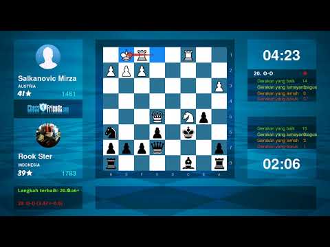 Chess Game Analysis: Salkanovic Mirza Rook Ster : 10 (By ChessFriends.com)