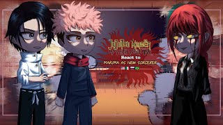 JUJUTSU KAISEN react to MAKIMA as new sorcerer. •||🇺🇸🇲🇽🇷🇺🇧🇷||• รђєєɭภєɭɭ.☆