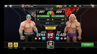 John Cena & Ric Flair WWE Raw