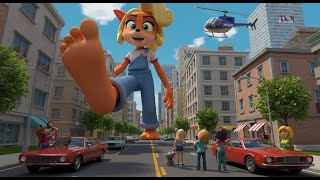 Coco Bandicoot Growth Potion Comic Furry Giantess Feet Muscle Mommy City Crush Ai Fanart