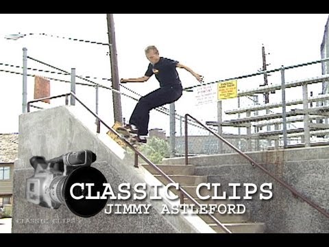 Jimmy Astleford Skateboarding Classic Clip #59 World Industries