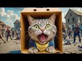 Cats vs Zombies: Cardboard REVENGE!