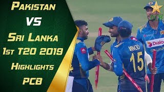 Pakistan vs Sri Lanka 2019 | 1st T20 | Highlights | PCB