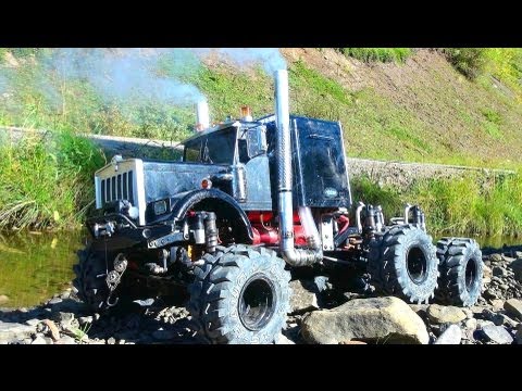 Watch RC ADVENTURES - JUGGERNAUT 6X6 Semi Truck - HD OVERKiLL