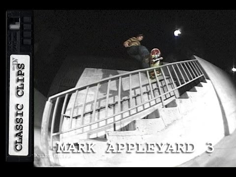Mark Appleyard Skateboarding Classic Clips # 145 Part 3