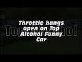 Throttle hangs open on Top Alcohol Funny Car