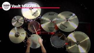 Sabian 16" Vault Crash 