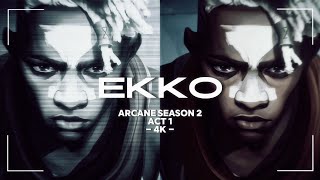 Arcane Season 2 Act 1 Ekko Scene Pack 4K