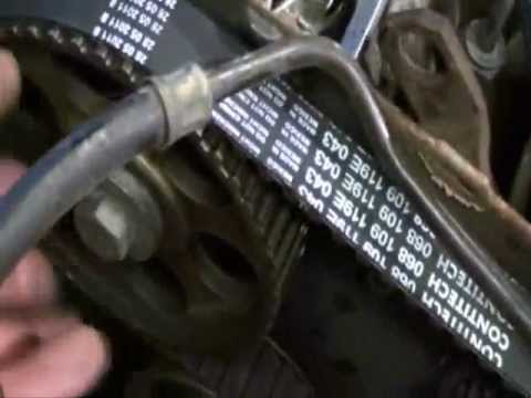 Vw Golf Timing Belt Change 2.wmv | How To Save Money And ...
