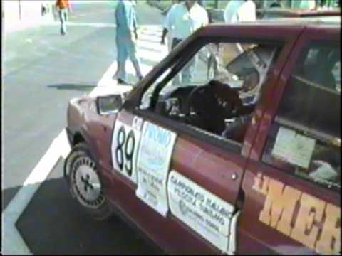 The mytical Fiat Uno Turbo ie in Pergusa circuit