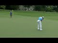 Camilo Villegas' 46-foot putt cruises in for birdie at Wyndham