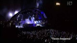 Клип Tiesto - Megamix (live)
