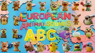 Wild European Animal Sounds Abc Song Zoo Animals Alphabet Growl, Whistle, Squeak