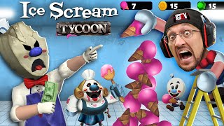 Ice Scream Tycoon! 🍦 Rod's Back In Business! More 🍦= More 💰 (Fgteev The Mini-Rod)