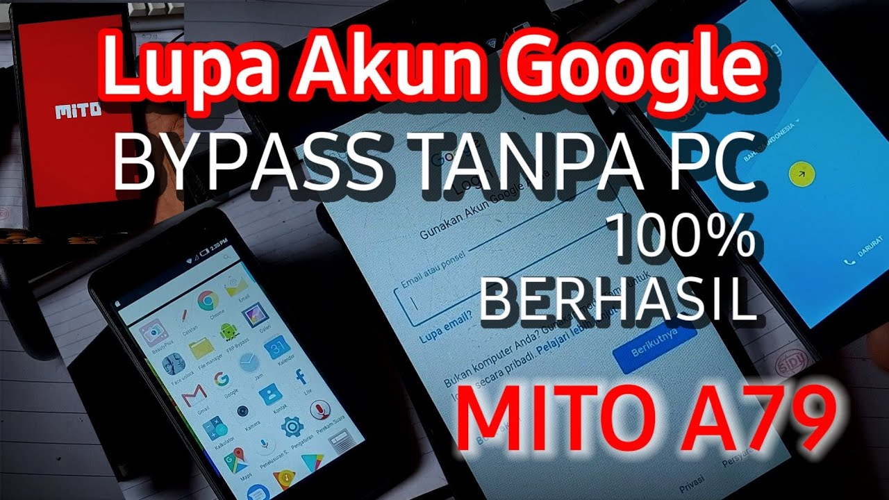 How to Bypass Google Account / FRP Android Mito A79 Forgot Account How to Bypass Google Account / FRP Android Mito A79 Forgot Account