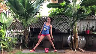 Backyard Bells - 20 minute Kettlebell Yoga Workout for Beginners