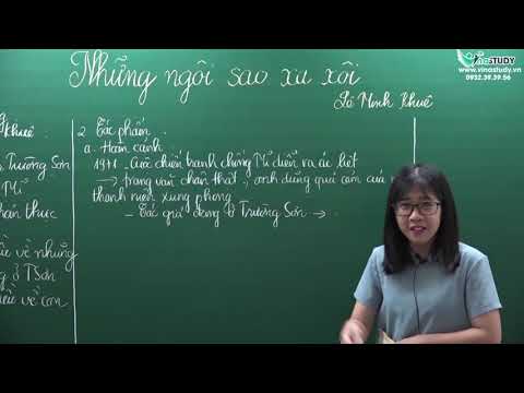 Ngữ văn 9 - Ôn thi vào 10 - Những ngôi sao xa xôi (tiết 1) - cô Triệu Ngọc Linh - Vinastudy.vn