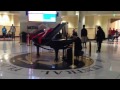 Playing Piano Man in the UCF student union