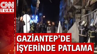 Gaziantep'te sokak savaş alanına döndü! Sanayi tipi 4 tüp patladı