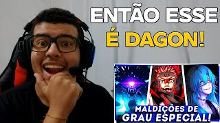 React Todas As Maldições De Grau Especial Da Mais Fraca Para A Mais Forte