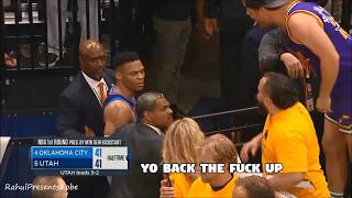 Russell Westbrook Snaps at Annoying Utah Jazz Fans during Game 6 || Subtitles || (04/27/2018) Russell Westbrook Snaps at Annoying Utah Jazz Fans during Game 6 || Subtitles || (04/27/2018)