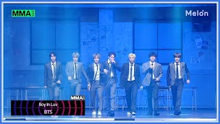 BTS (방탄소년단) Boy In Luv (상남자) live MMA 2019 [ENG SUB][ HD]